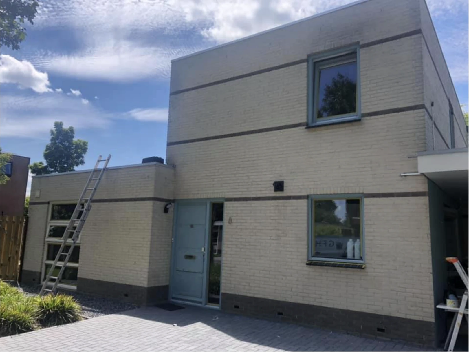 Woning voor het schilderwerk